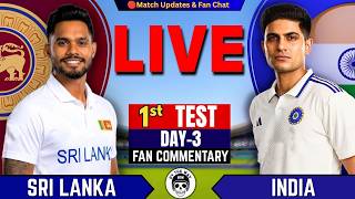 🔴Live: India vs Sri Lanka, 1st Test Day 3 | Live Cricket Score & commentary | IND vs SL Test Series screenshot 1