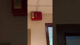 School Fire Alarm Test