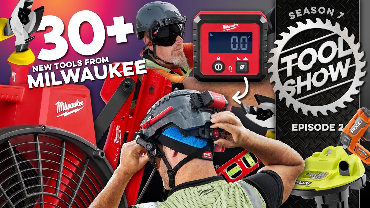 NEW Tools from Milwaukee, RIDGID, RYOBI, and Greenworks!