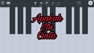 Piano Tutorial - Apakah Itu Cinta (Remix)