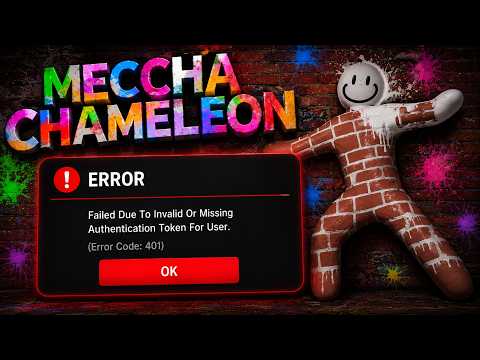 How To Fix Invalid Or Missing Authentication Token Error In MECCHA CHAMELEON Mac