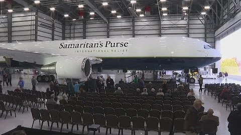 Samaritan's Purse retired their iconic DC-8 plane that's been in operation for more than a decade