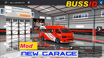 BUSSID New Garage Mod Download Bus Indonesia | New computer garage v4.4.1 | Bussid Mod 4.4.1