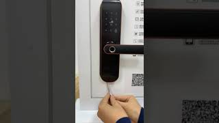 How to open your smart lock when batteries ran out. screenshot 1