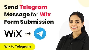 How to Send Telegram Message for Wix Form Submission | Wix Telegram Integration