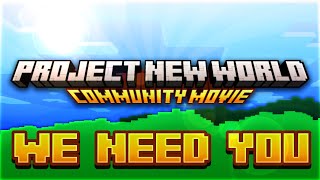 Minecraft Community Movie Project - YOU CAN CONTRIBUTE !
