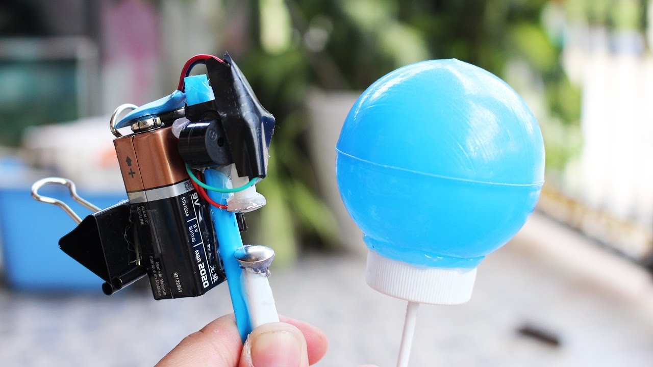 Awesome Ideas with 9V Battery and Ball YouTube