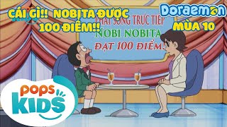 [S10] Doraemon - Tập 489 - Cái Gì!! Nobita Được 100 Điểm!!, Săn Kho Báu Ở Đèo Chinkara|Lồng Tiếng