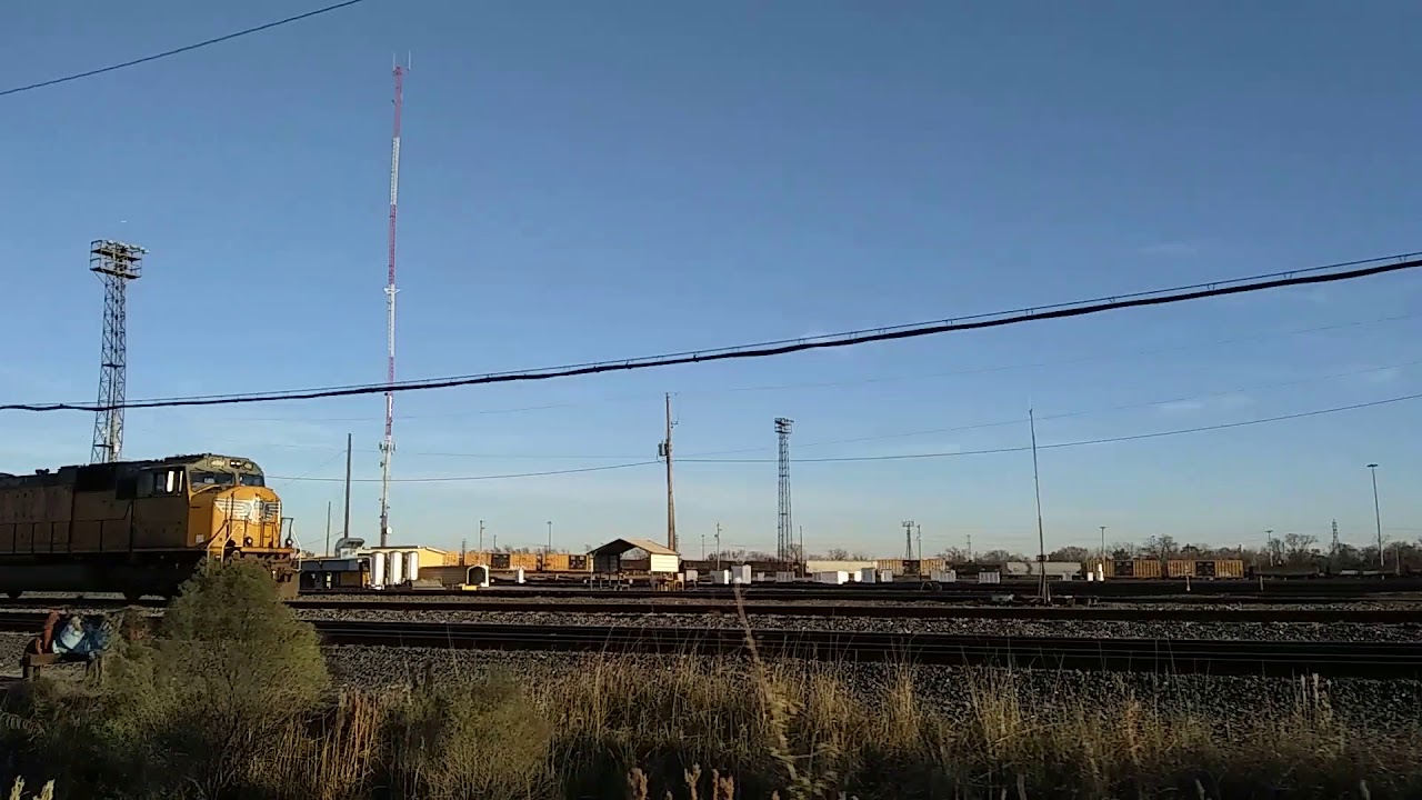 UP 4861 SD70M Power Houston,Tx YouTube