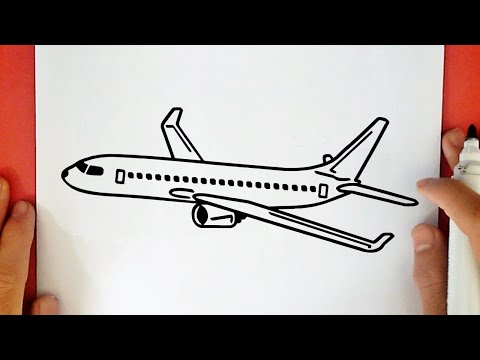 COMO DESENHAR UM AVIÃO