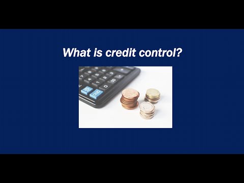 Who Is Credit Control