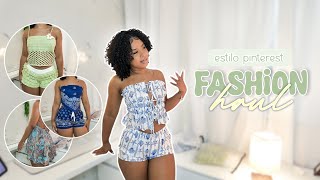 Haul Shein 🍃🐚💫| Looks praianos e no estilo pinterest 