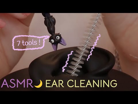 8가지 도구로 관통하는 귀청소! (중간광고X)｜8 tools Penetration ear cleaning ｜8つ道具に貫通する耳かき
