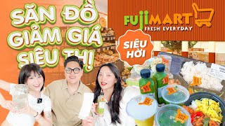 Đồ ăn GIẢM GIÁ KỊCH SÀN ở Siêu thị Fujimart (Hà Nội): Chỉ 200k mà ăn đại tiệc 😯