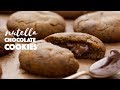 Nutella Stuffed Chocolate Cookies | The Cookie Of Your Dreams