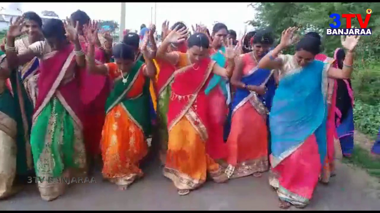 Banjara Girls Rocking Dance Performance at Doosgam Teej Celebrations ! Nizamabad // 3TV BANJARAA