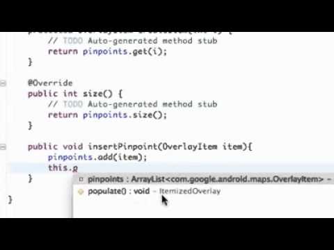 Android Application Development Tutorial   140   Creating a Custom pinpoint   YouTube