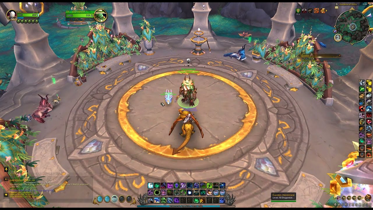 Carry On, Basilton, WoW Dragonflight Quest