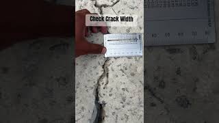 Check out”Crack Width” | #concrete #construction #crack #structuralengineering