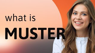 Muster What Is Muster Definition