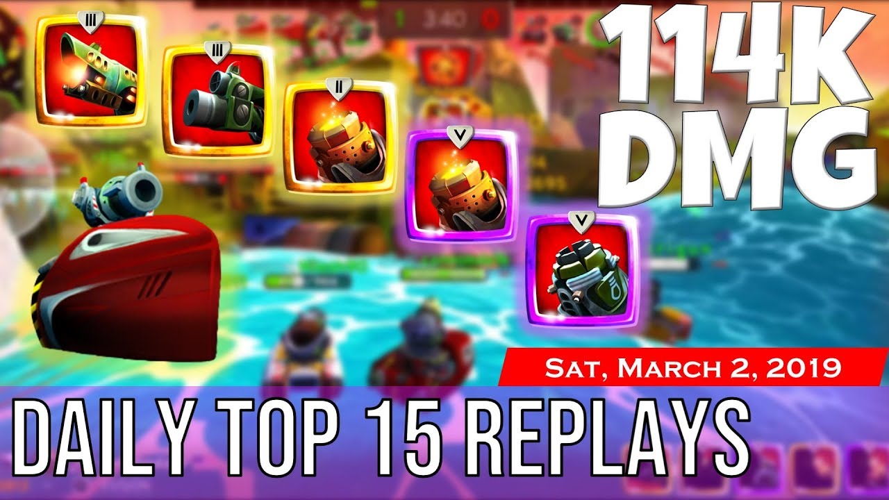 114k Damage Shooter, 100k Heal Fixer & more - Battle Bay Daily Top Replays