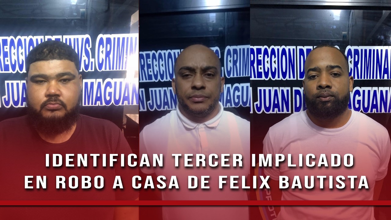 En SJM PN arrestó a dos hombres acusados de robar en residencia del senador Félix Bautista