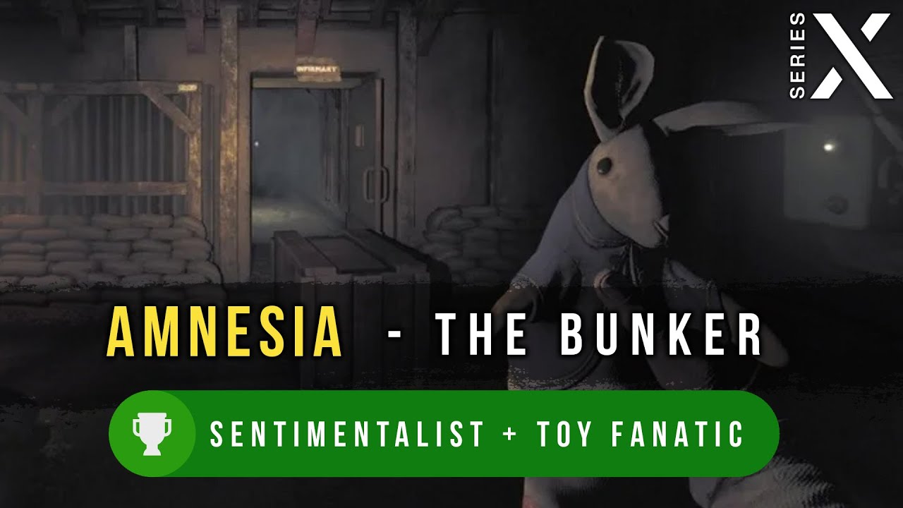 How to get the Sentimentalist & Toy Fanatic achievements in Amnesia: The Bunker