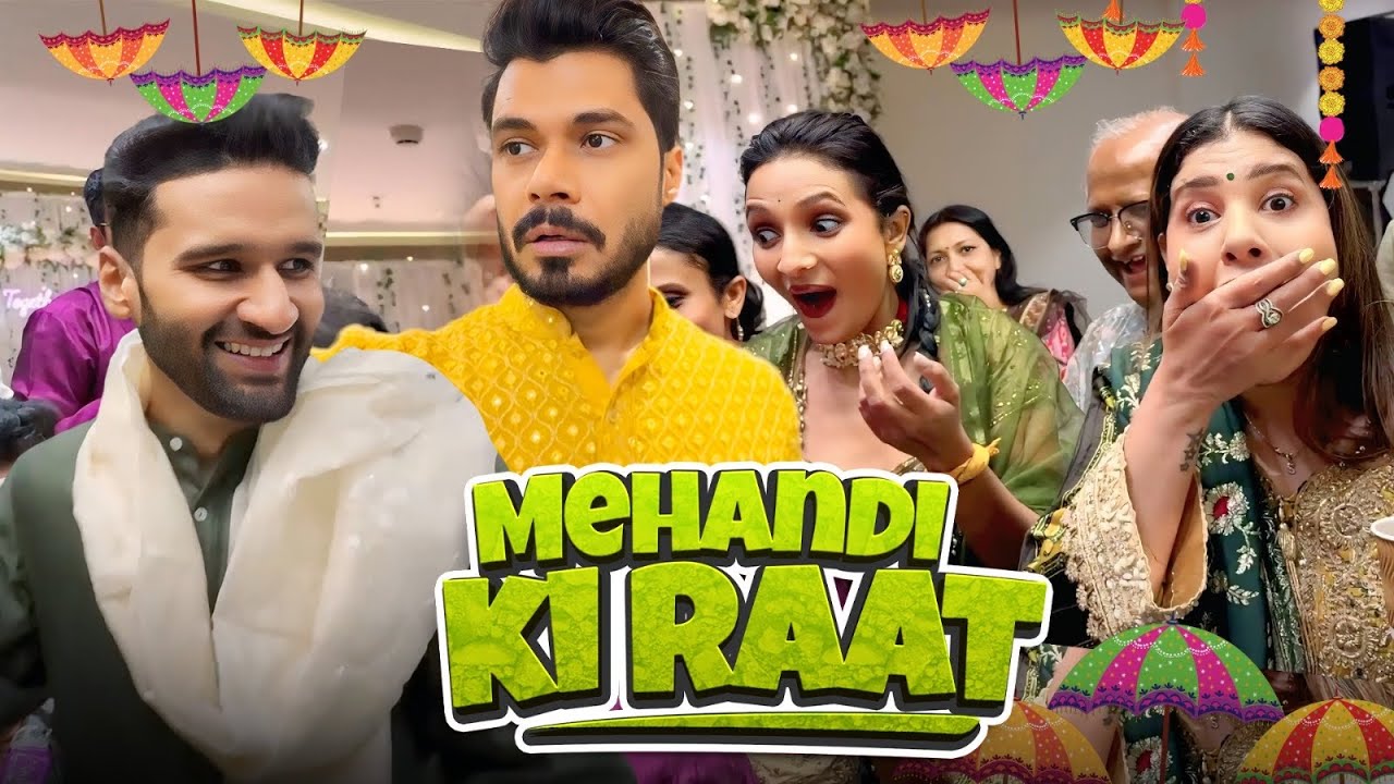 MEHANDI PE HALDI KE KAPDE PEHAN LIYE🤦‍♂️ | YAAR KI MEHANDI