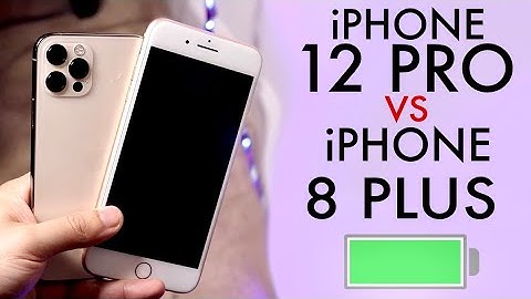 Iphone 8 plus compared to iphone 12 pro