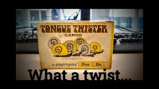 Tongue Twister Challenge! (Vintage Highlights Card Deck)