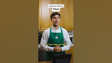 Customer service then vs. now #shorts