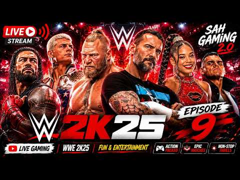 WWE 2K25 LIVE – Best Match Ever Played EP 15 | Unbelievable Finish! #wwe #wrestling #wwe2k25 #shorts