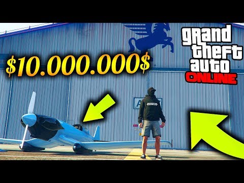 Видео: Обзор НОВОГО ВОЗДУШНОГО Транспорта + АНГАР! $10.000.000$ - GTA ONLINE