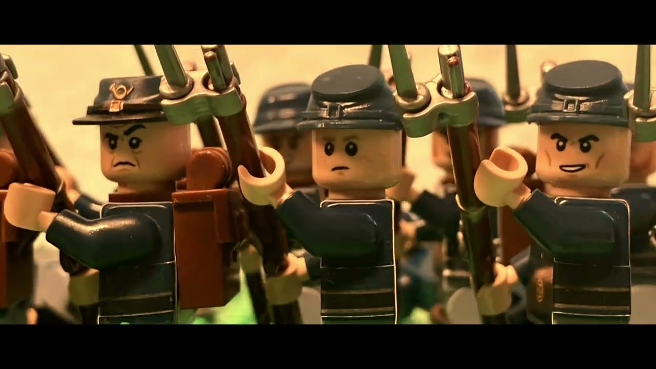 LEGO AMERICAN CIVIL WAR BATTLE OF CHAMPIONS HILL