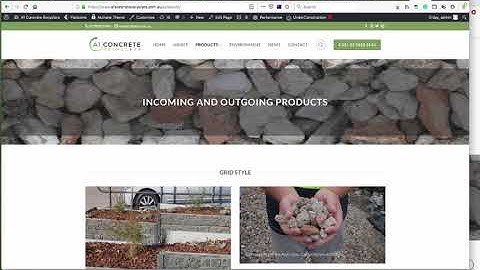 UX Builder Tutorial for Flatsome theme and Concrete Recylers website