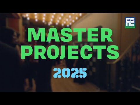 Master Projects : projets de fin d’études et démonstrations (ESME)