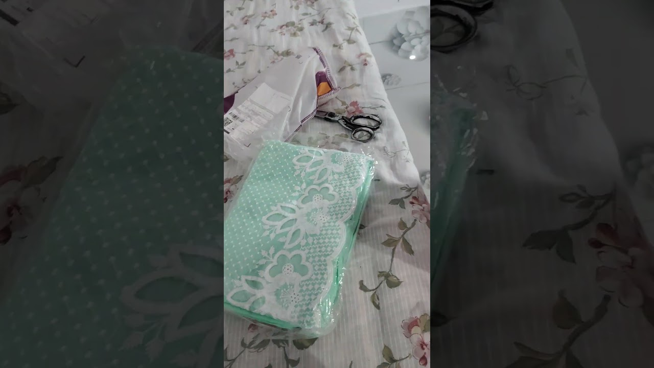 Meesho cotton unstitched suit# cotton suit from meesho # review # sasta# huge 