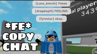 ARCEUS X FE COPY CHAT SCRIPT SHOWCASE (LINK) 😱 Roblox Chat Script Hack