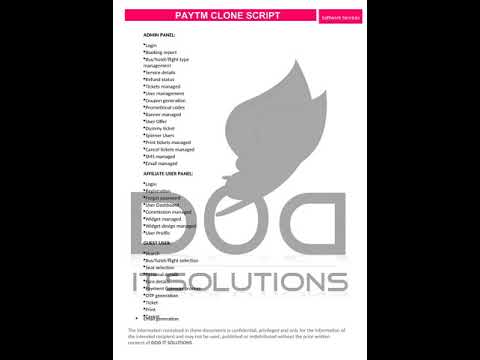 Proposal for Paytm Clone Script   DOD