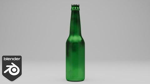 How to Make a Beer Bottle in Blender 