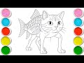 Trullimero Trullichina Drawing, Painting and Coloring for Toddlers -Child Art