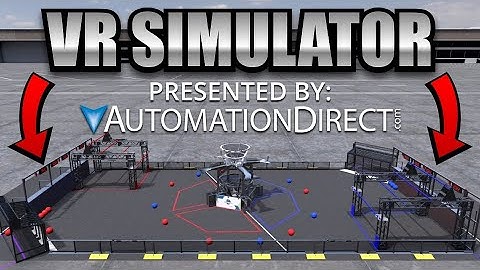 FIRST Robotics Rapid React Virtual Reality (VR) Simulation from AutomationDirect