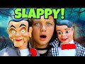 SLAPPY STOLE THE HALLOWEEN CANDY!! Slappy's Back with Danny! Goosebumps in Real Life!