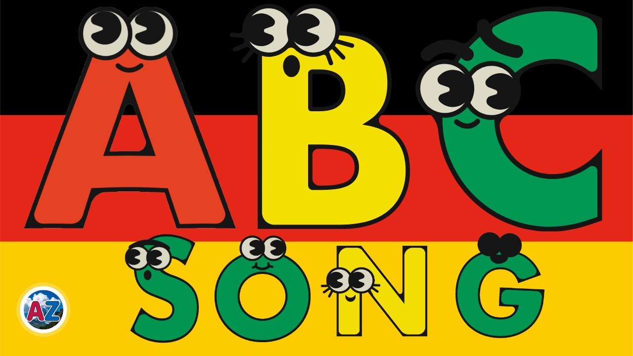 Must Watch】New German ABC Song 🎵 Master the Alphabet + Lyrics in