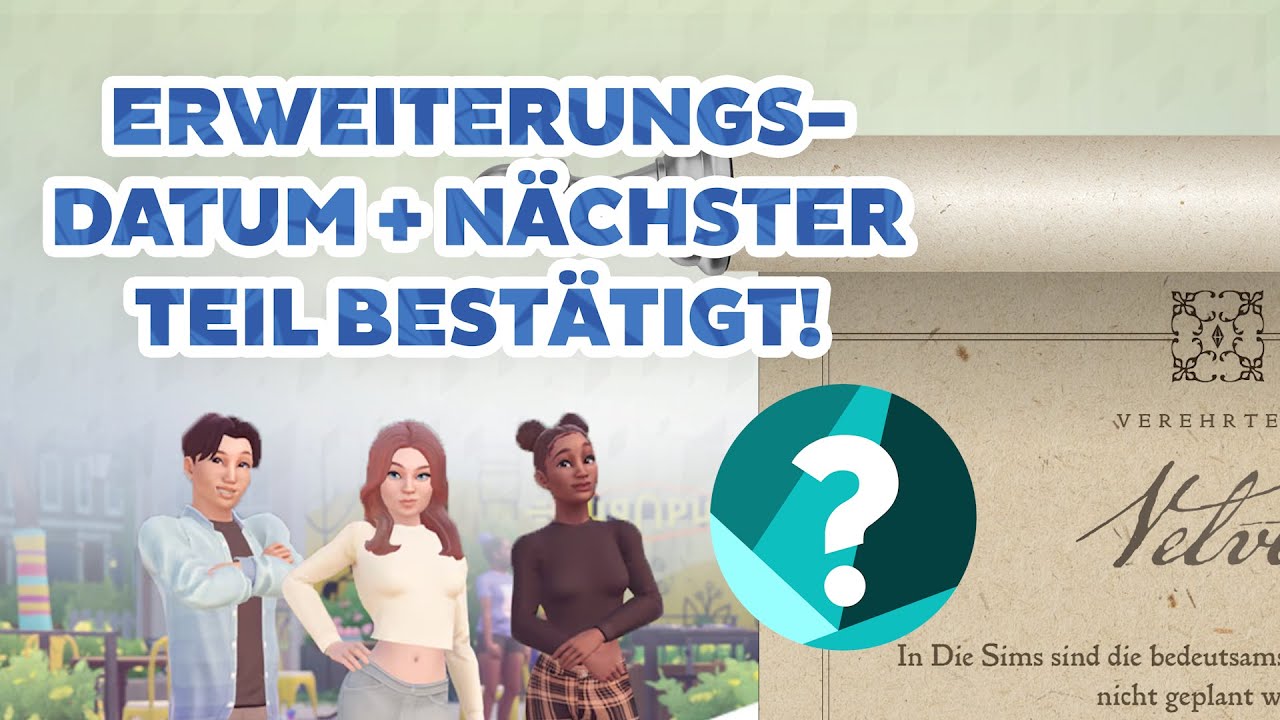 ANKÜNDIGUNG von "Königshäuser"-Erweiterung BEKANNT + nächste Sims-Evolution BESTÄTIGT! | Short-News
