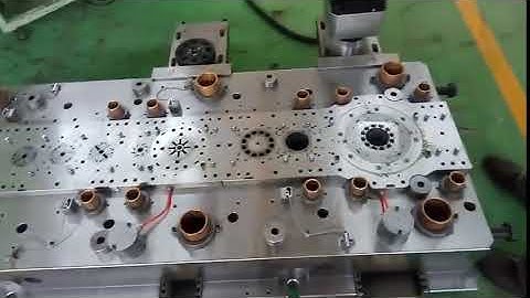 Rotation /Indexing lamination stamping tool manufacturer.