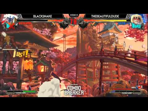 Combo Breaker - GGXRD - Top 8 - Blacksnake (Venom) vs TheBeautifulDude (Zato-1)