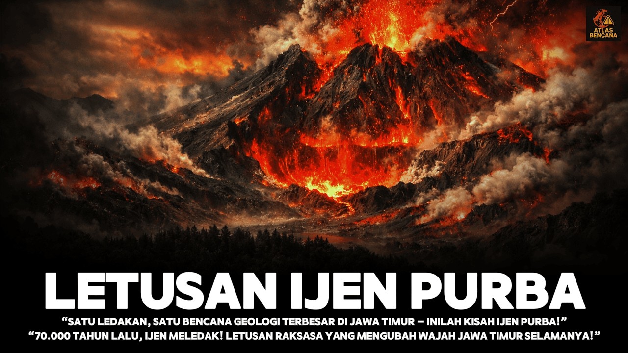 KAWAH IJEN | “70.000 Tahun Lalu, Ijen Meledak! Letusan Raksasa yang Mengubah Wajahnya Selamanya!”