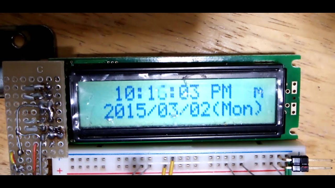 Real time clock ds1307 library - Grostreasure