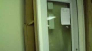 Pella White Half-Glass Door